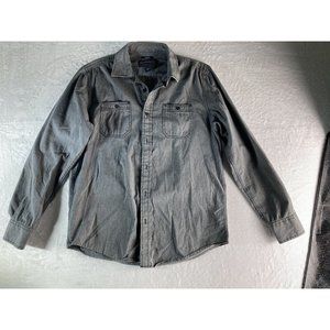 American Rag Gray Stone Wash Look Front Pockets Men's Size M Versatile #MUSTHAVE